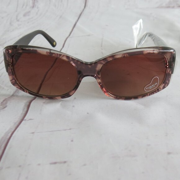 Bebe Getta Man BB7089 Topaz/ Brown Gradient Sunglasses - Picture 2 of 8